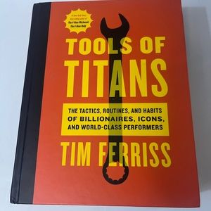 Tools of Titans Book by Tim Ferriss